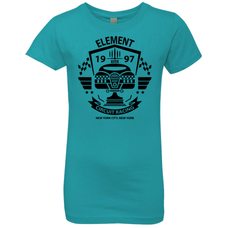 T-Shirts Tahiti Blue / YXS Element Circuit Girls Premium T-Shirt