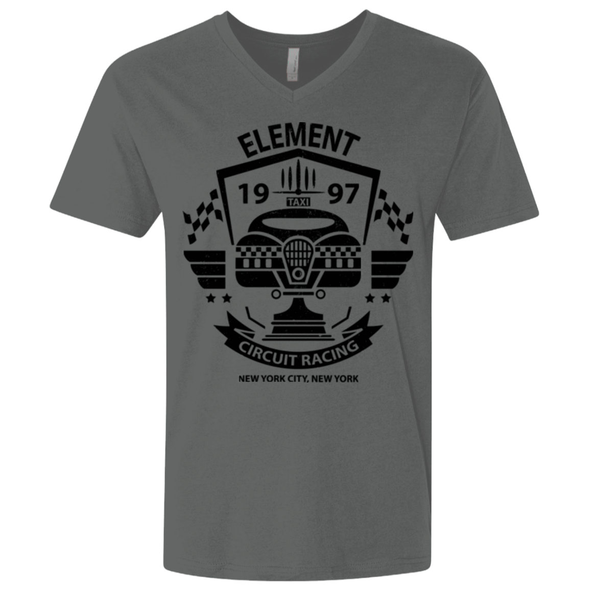 Element Circuit Men's Premium V-Neck – Up Tee