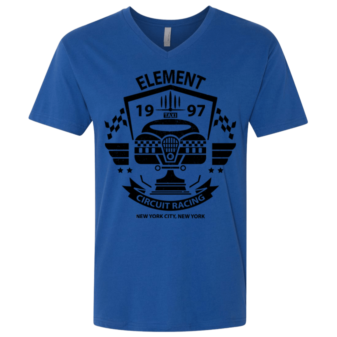 T-Shirts Royal / X-Small Element Circuit Men's Premium V-Neck