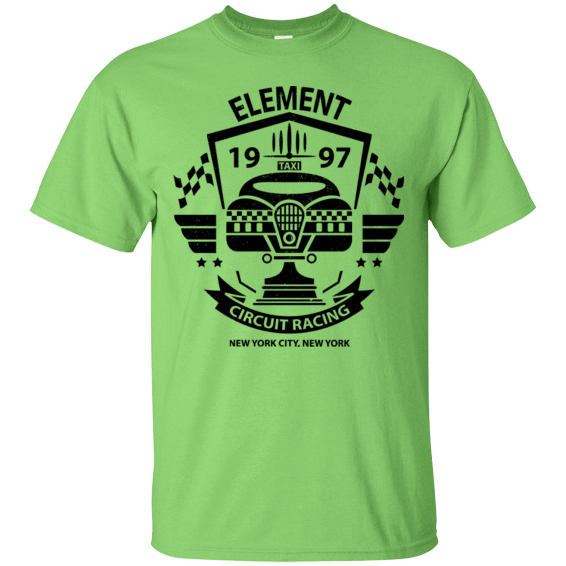 T-Shirts Lime / Small Element Circuit T-Shirt