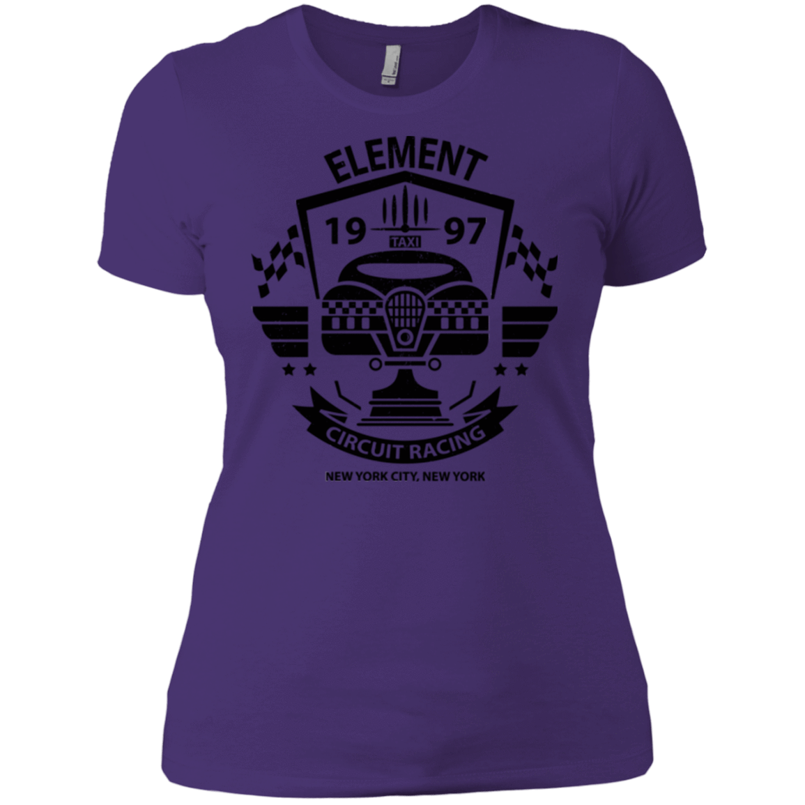 T-Shirts Purple / X-Small Element Circuit Women's Premium T-Shirt