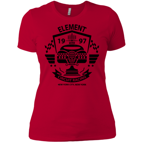 T-Shirts Red / X-Small Element Circuit Women's Premium T-Shirt