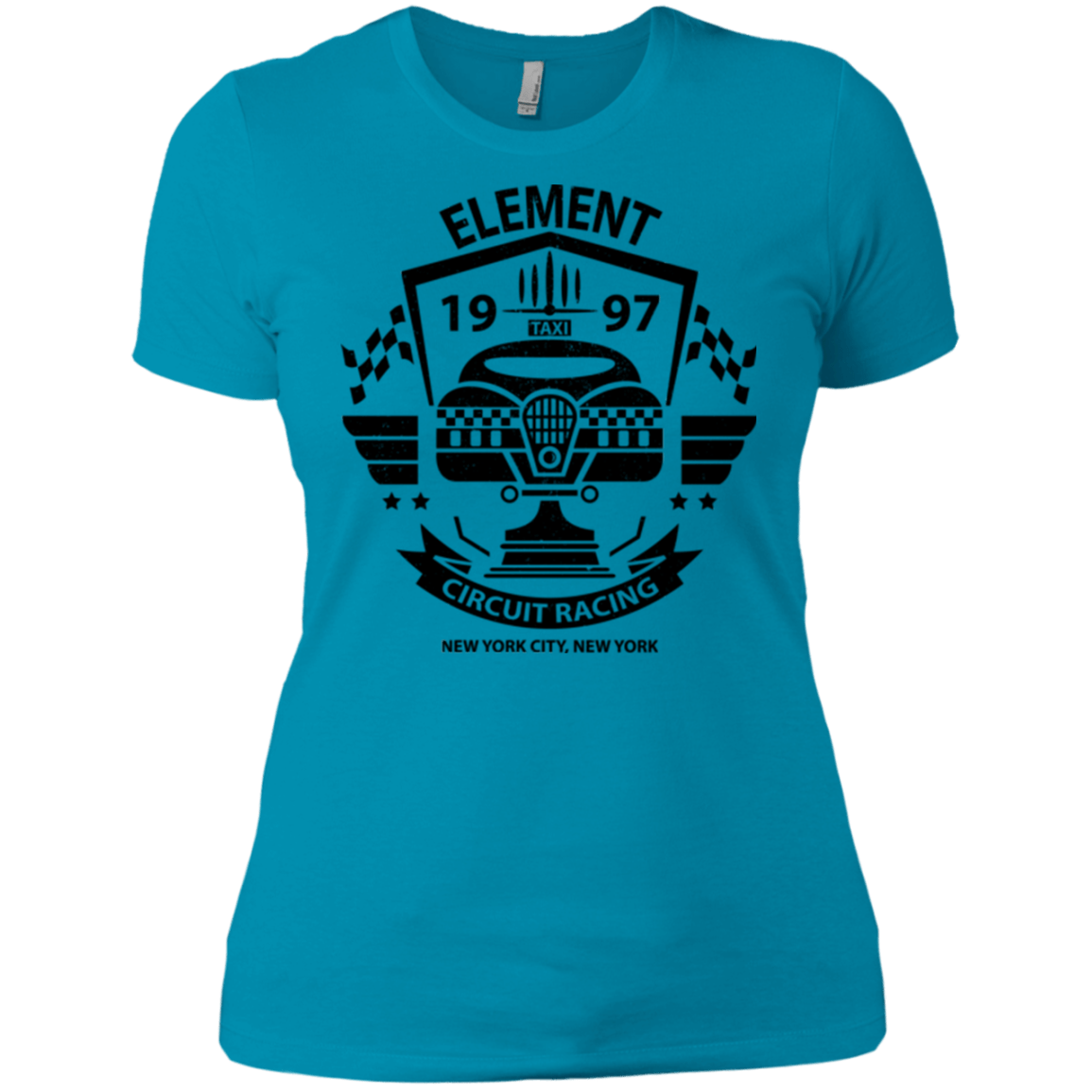 T-Shirts Turquoise / X-Small Element Circuit Women's Premium T-Shirt