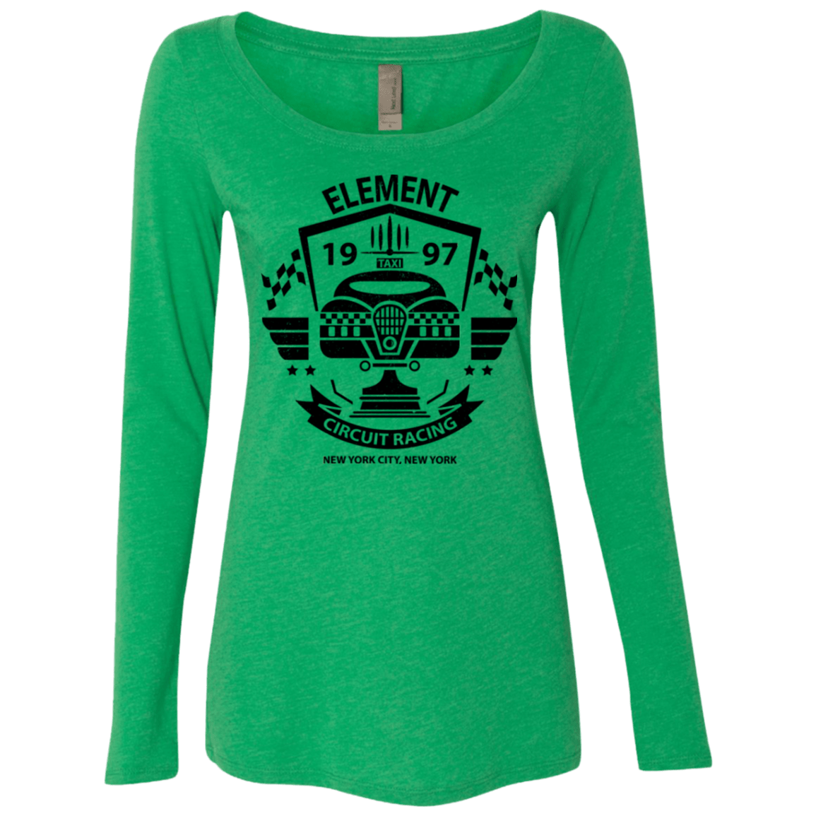 T-Shirts Envy / Small Element Circuit Women's Triblend Long Sleeve Shirt