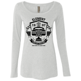 T-Shirts Heather White / Small Element Circuit Women's Triblend Long Sleeve Shirt