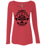 T-Shirts Vintage Red / Small Element Circuit Women's Triblend Long Sleeve Shirt