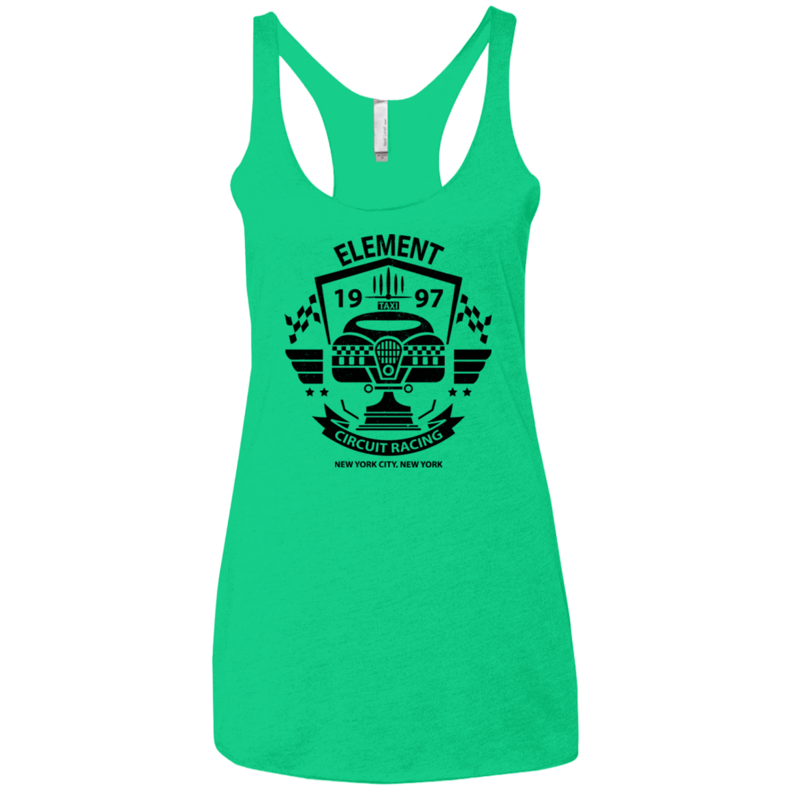 T-Shirts Envy / X-Small Element Circuit Women's Triblend Racerback Tank