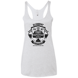 T-Shirts Heather White / X-Small Element Circuit Women's Triblend Racerback Tank