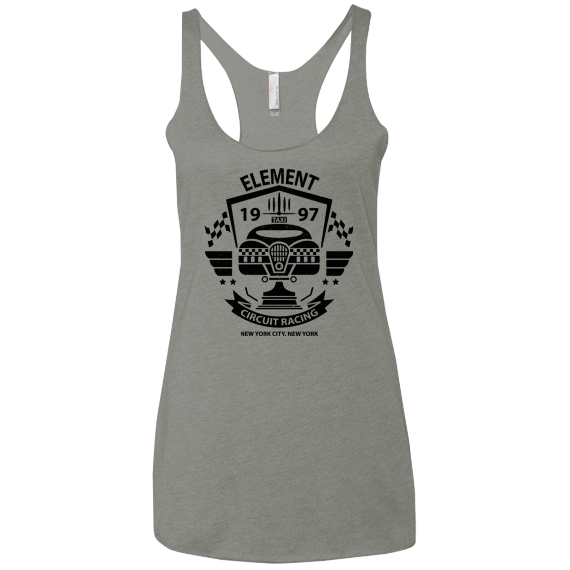 T-Shirts Venetian Grey / X-Small Element Circuit Women's Triblend Racerback Tank