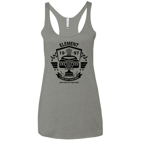 T-Shirts Venetian Grey / X-Small Element Circuit Women's Triblend Racerback Tank
