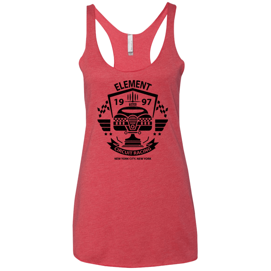 T-Shirts Vintage Red / X-Small Element Circuit Women's Triblend Racerback Tank