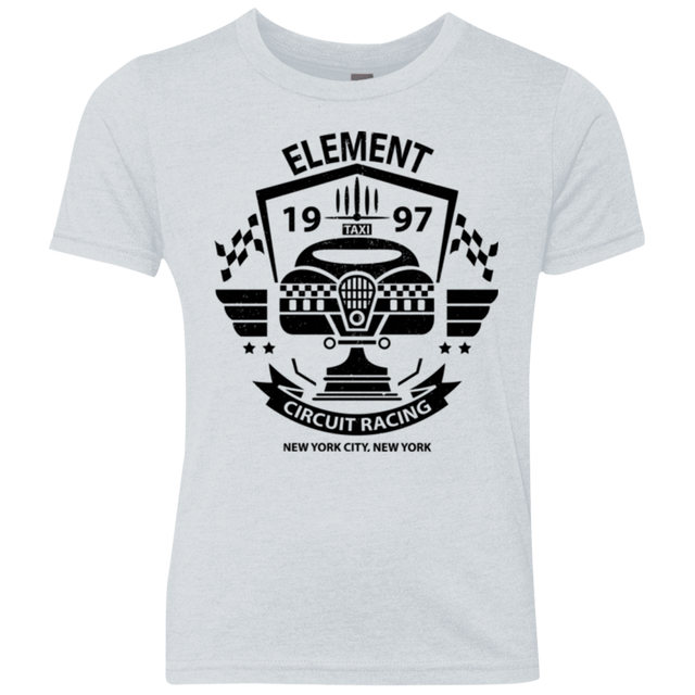 T-Shirts Heather White / YXS Element Circuit Youth Triblend T-Shirt