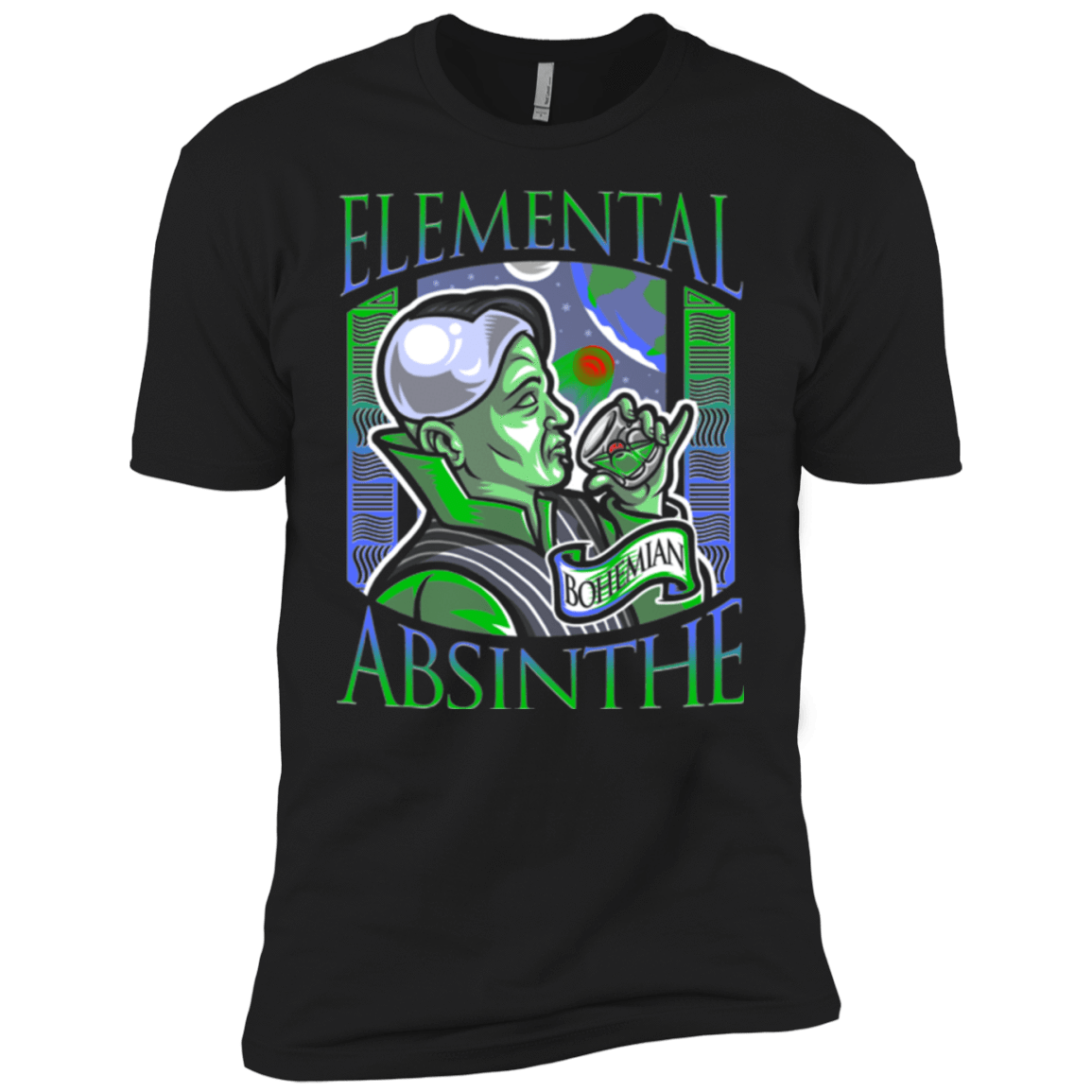 T-Shirts Black / YXS Elemental Absinthe Boys Premium T-Shirt