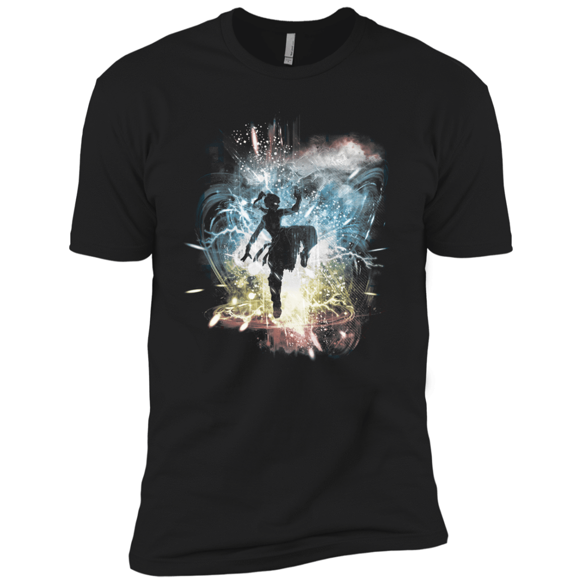 T-Shirts Black / YXS Elemental Storm-Korra Boys Premium T-Shirt