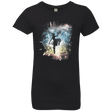 T-Shirts Black / YXS Elemental Storm-Korra Girls Premium T-Shirt