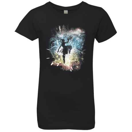 T-Shirts Black / YXS Elemental Storm-Korra Girls Premium T-Shirt