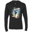 T-Shirts Vintage Black / X-Small Elemental Storm-Korra Triblend Long Sleeve Hoodie Tee