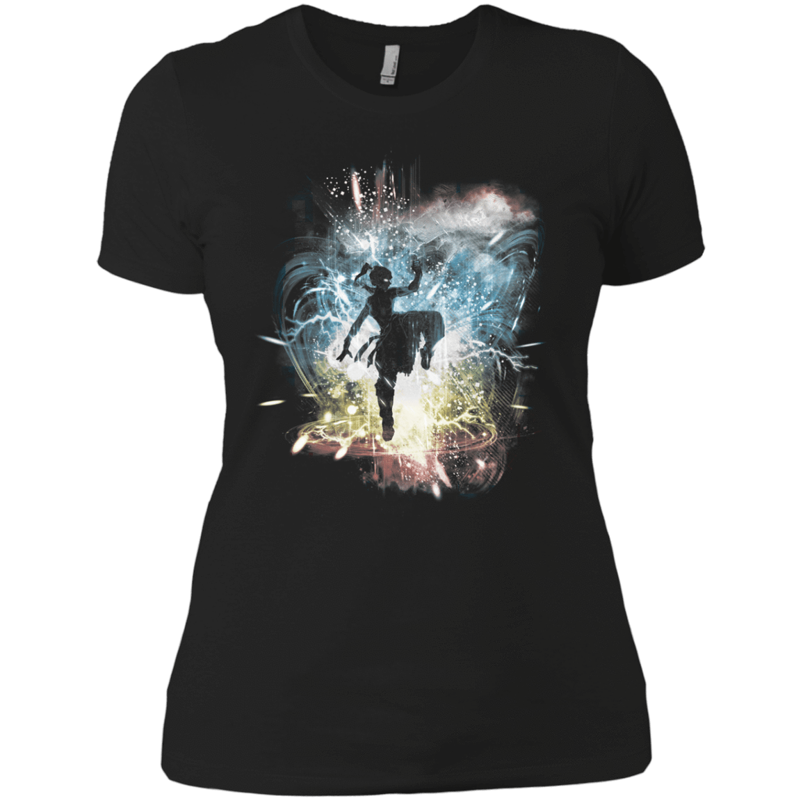 T-Shirts Black / X-Small Elemental Storm-Korra Women's Premium T-Shirt