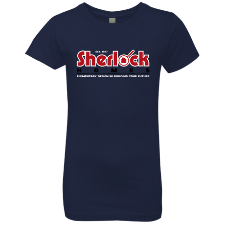 T-Shirts Midnight Navy / YXS Elementary Design Girls Premium T-Shirt