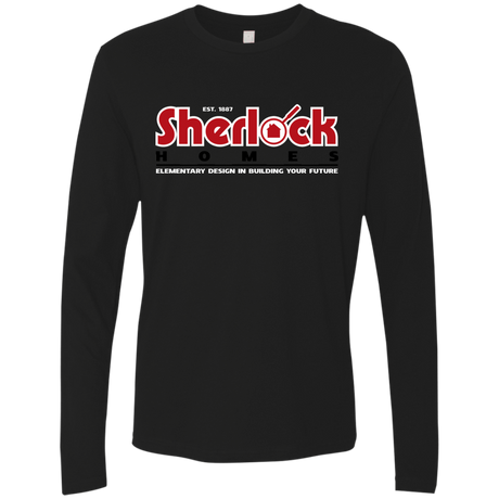 T-Shirts Black / Small Elementary Design Men's Premium Long Sleeve