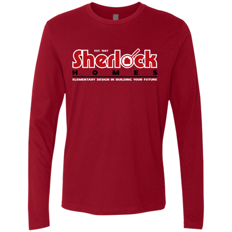 T-Shirts Cardinal / Small Elementary Design Men's Premium Long Sleeve