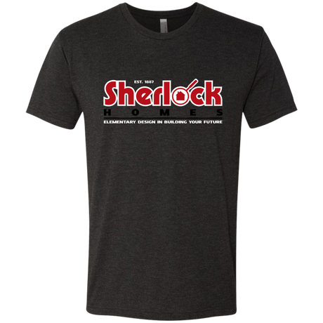 T-Shirts Vintage Black / Small Elementary Design Men's Triblend T-Shirt