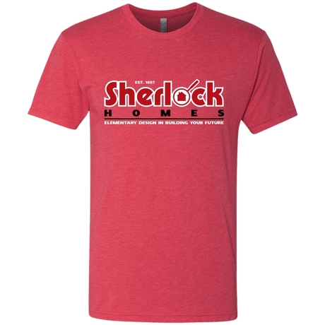 T-Shirts Vintage Red / Small Elementary Design Men's Triblend T-Shirt