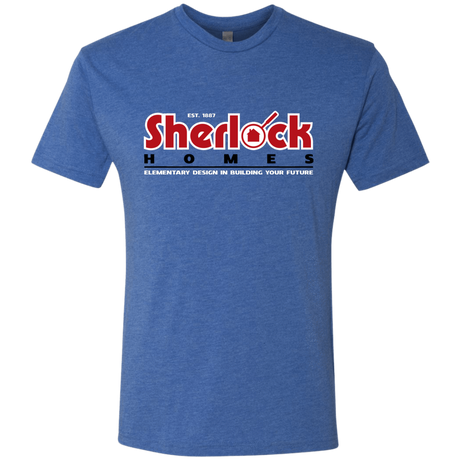 T-Shirts Vintage Royal / Small Elementary Design Men's Triblend T-Shirt