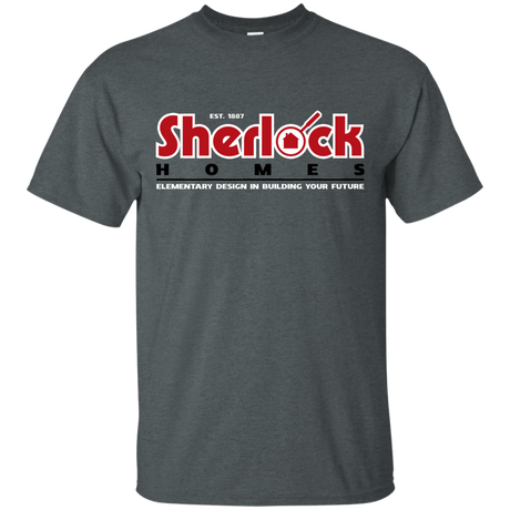 T-Shirts Dark Heather / Small Elementary Design T-Shirt