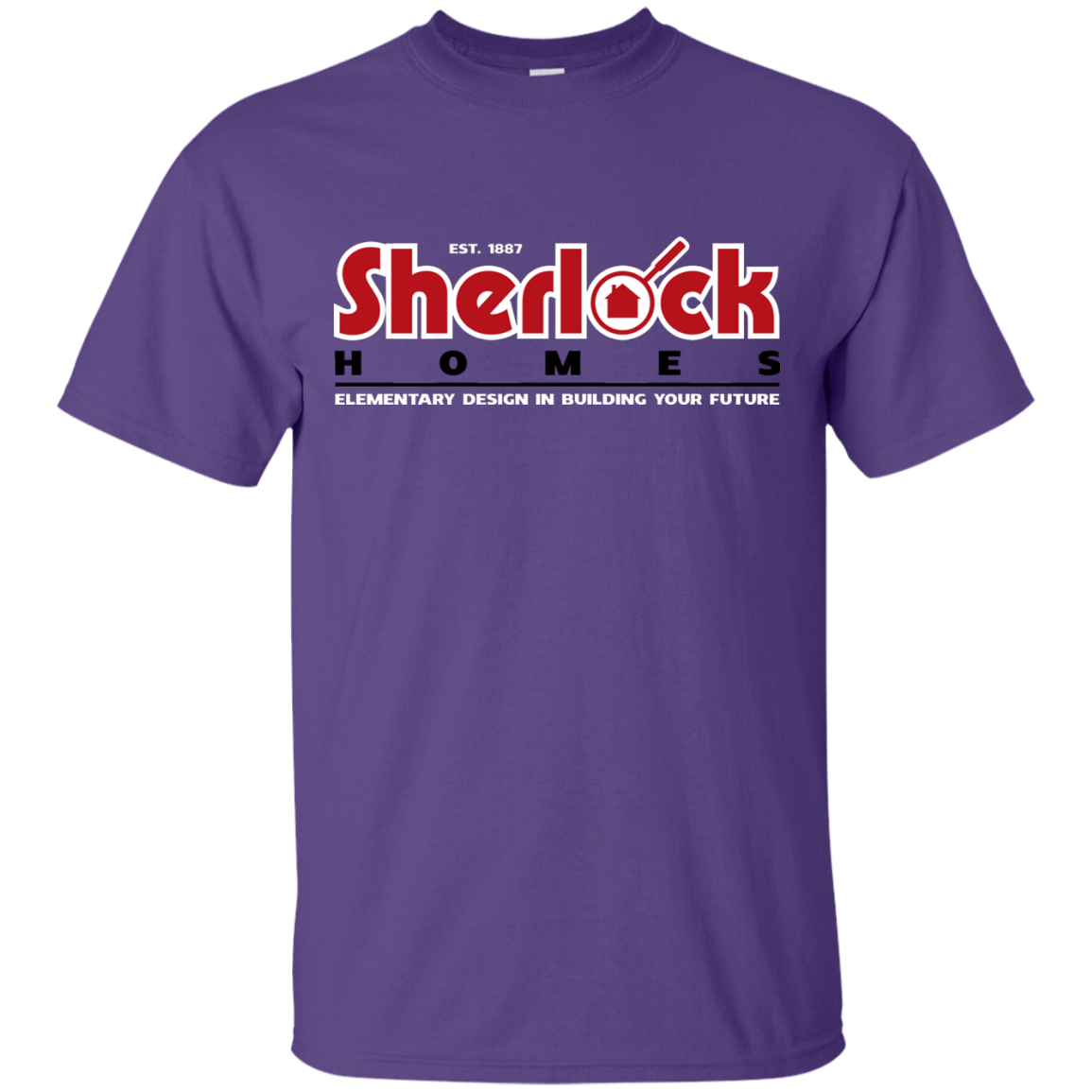 T-Shirts Purple / Small Elementary Design T-Shirt