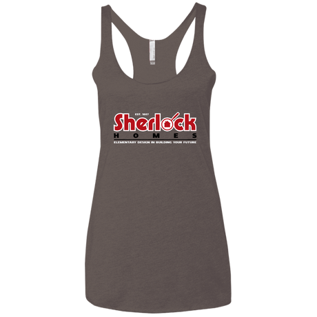 T-Shirts Macchiato / X-Small Elementary Design Women's Triblend Racerback Tank