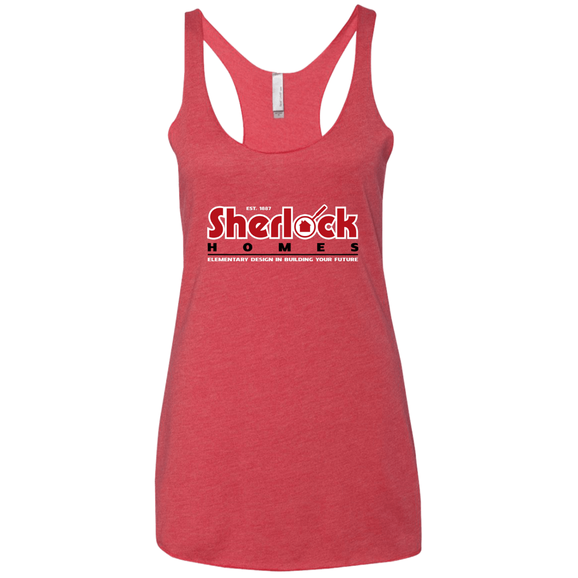 T-Shirts Vintage Red / X-Small Elementary Design Women's Triblend Racerback Tank