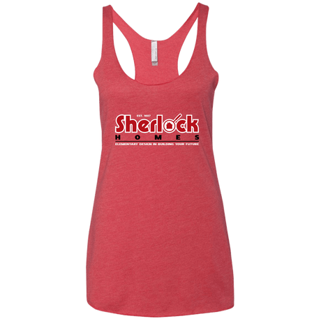 T-Shirts Vintage Red / X-Small Elementary Design Women's Triblend Racerback Tank