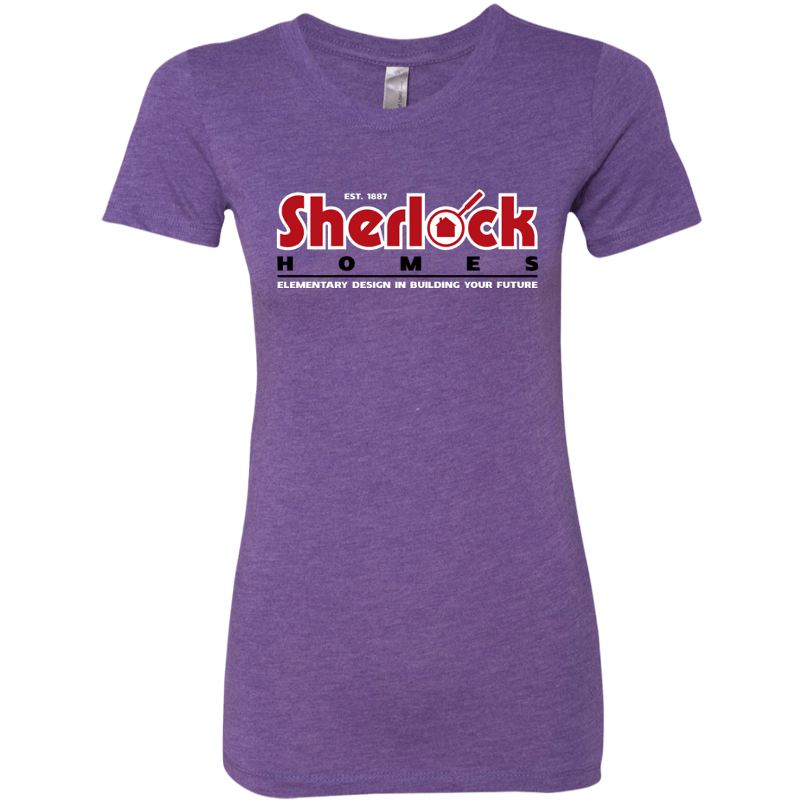 T-Shirts Purple Rush / Small Elementary Design Women's Triblend T-Shirt