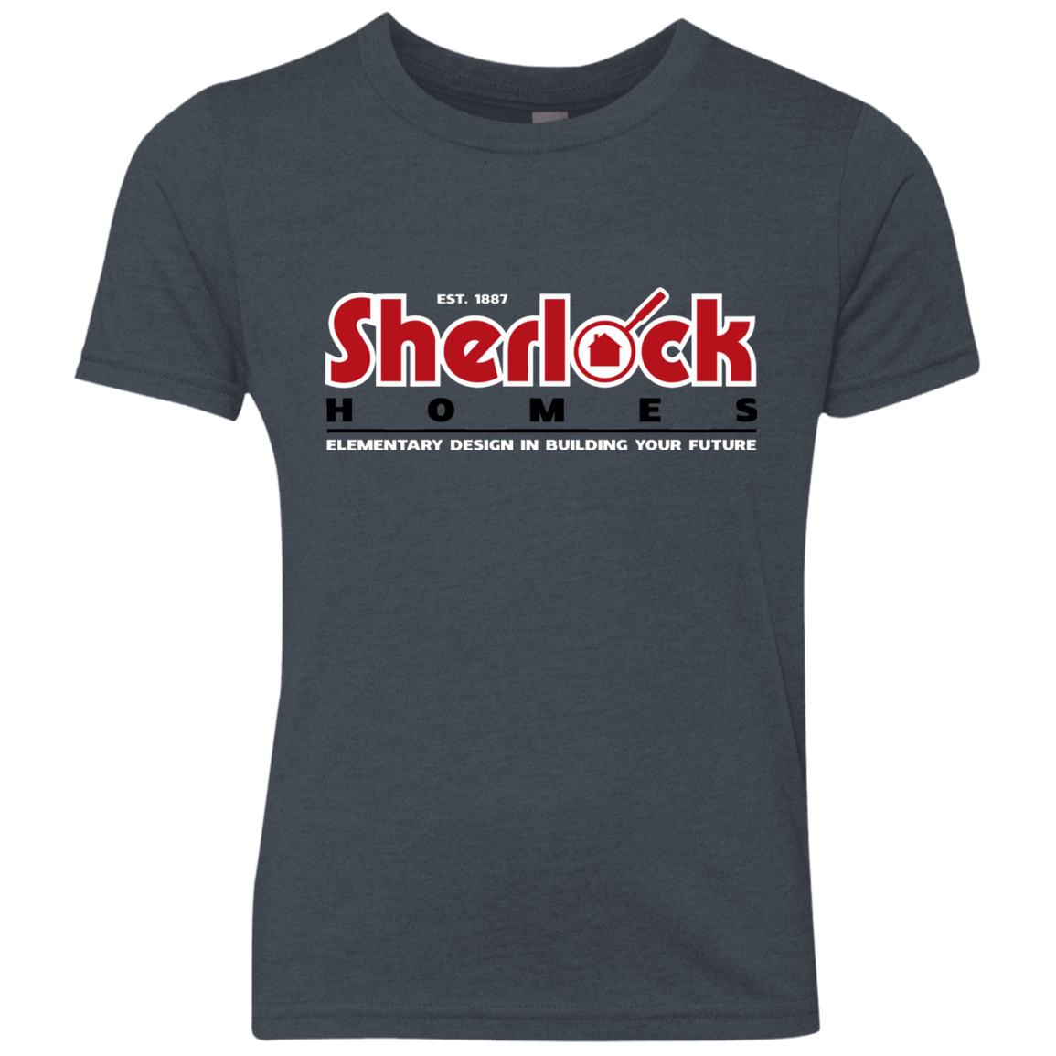 T-Shirts Vintage Navy / YXS Elementary Design Youth Triblend T-Shirt