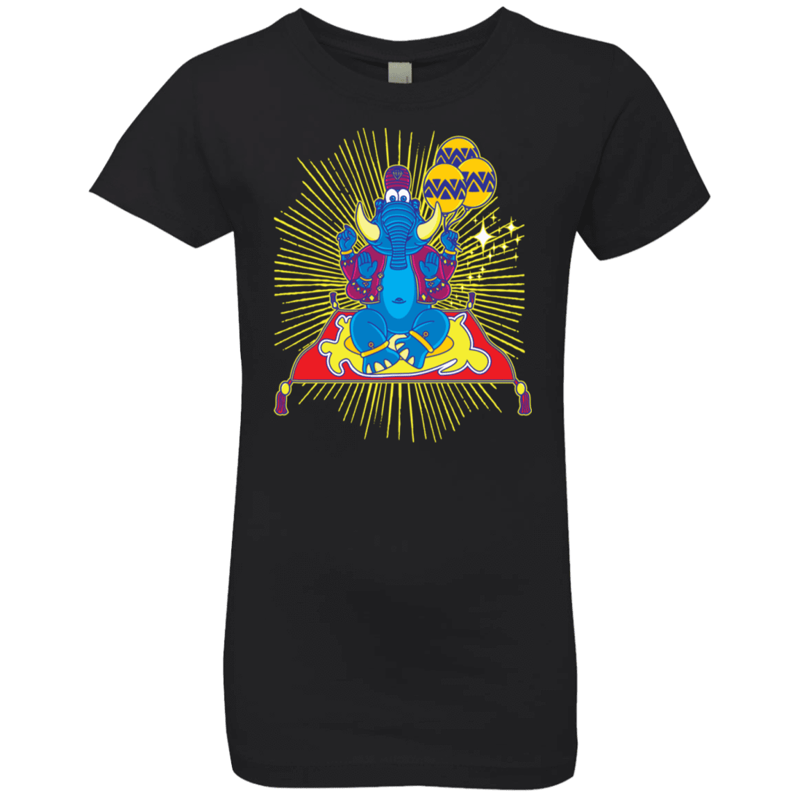 T-Shirts Black / YXS Elephant God Girls Premium T-Shirt