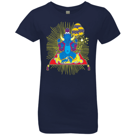 T-Shirts Midnight Navy / YXS Elephant God Girls Premium T-Shirt