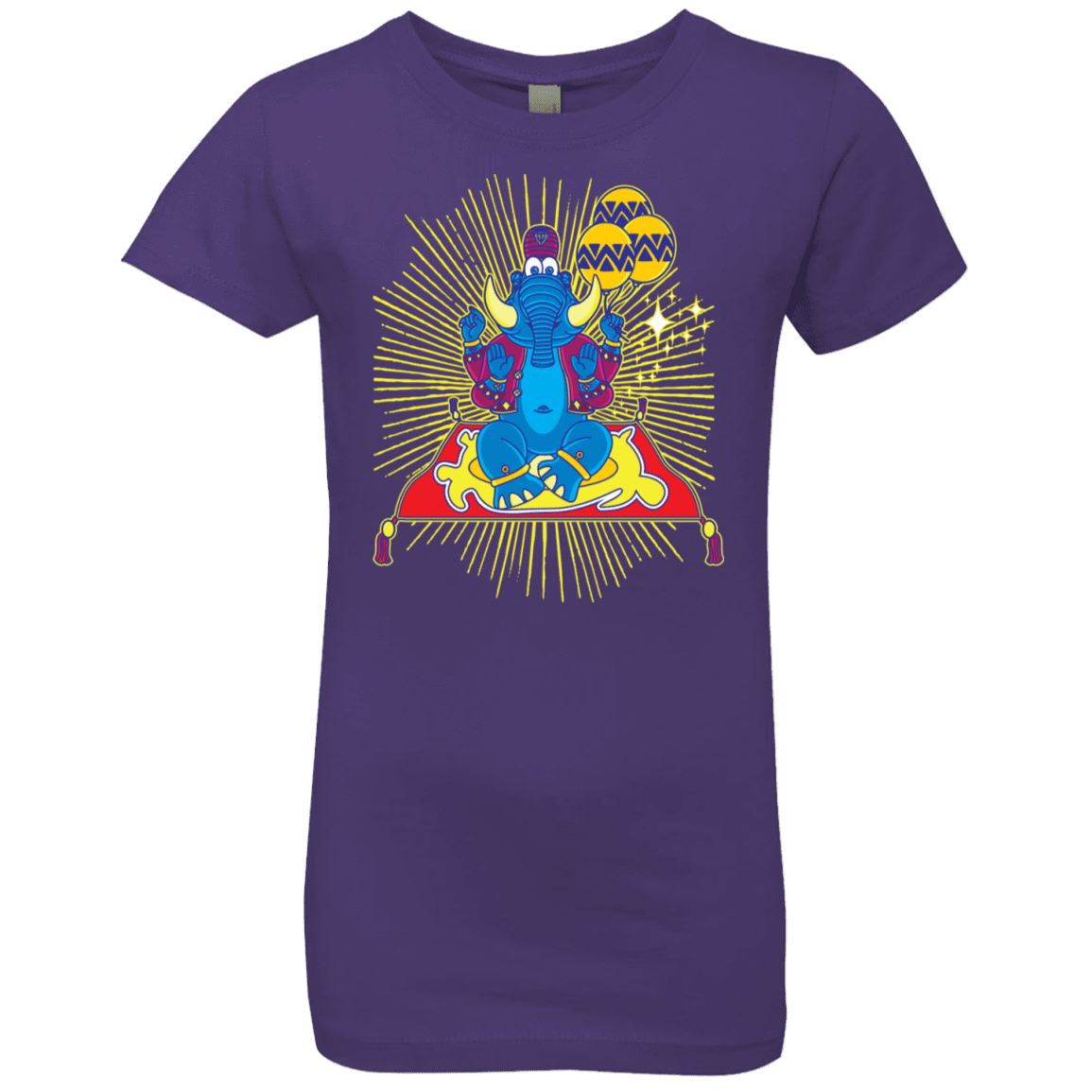 T-Shirts Purple Rush / YXS Elephant God Girls Premium T-Shirt