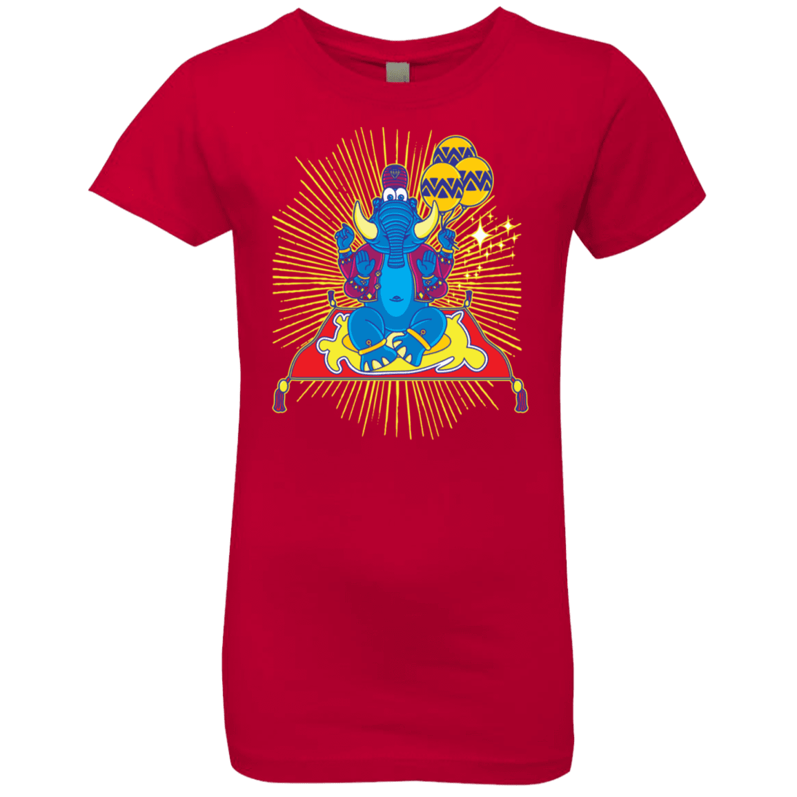 T-Shirts Red / YXS Elephant God Girls Premium T-Shirt