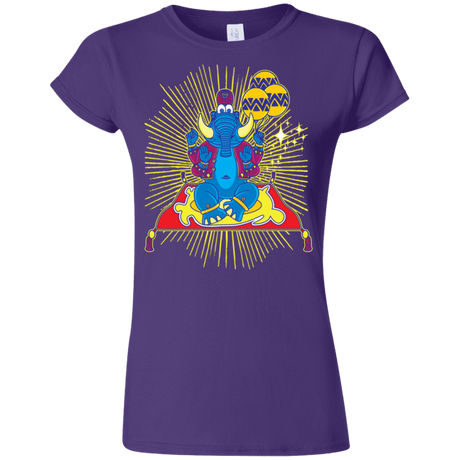 T-Shirts Purple / S Elephant God Junior Slimmer-Fit T-Shirt