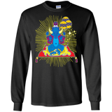 T-Shirts Black / S Elephant God Men's Long Sleeve T-Shirt