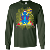 T-Shirts Forest Green / S Elephant God Men's Long Sleeve T-Shirt