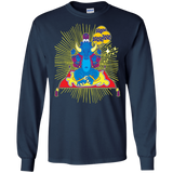 T-Shirts Navy / S Elephant God Men's Long Sleeve T-Shirt