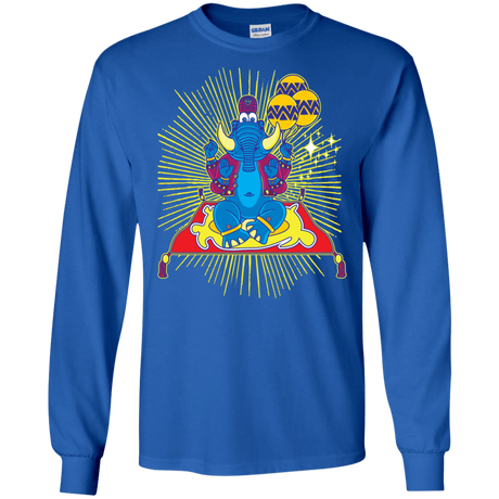 T-Shirts Royal / S Elephant God Men's Long Sleeve T-Shirt