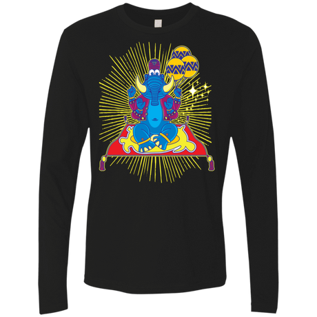 T-Shirts Black / S Elephant God Men's Premium Long Sleeve