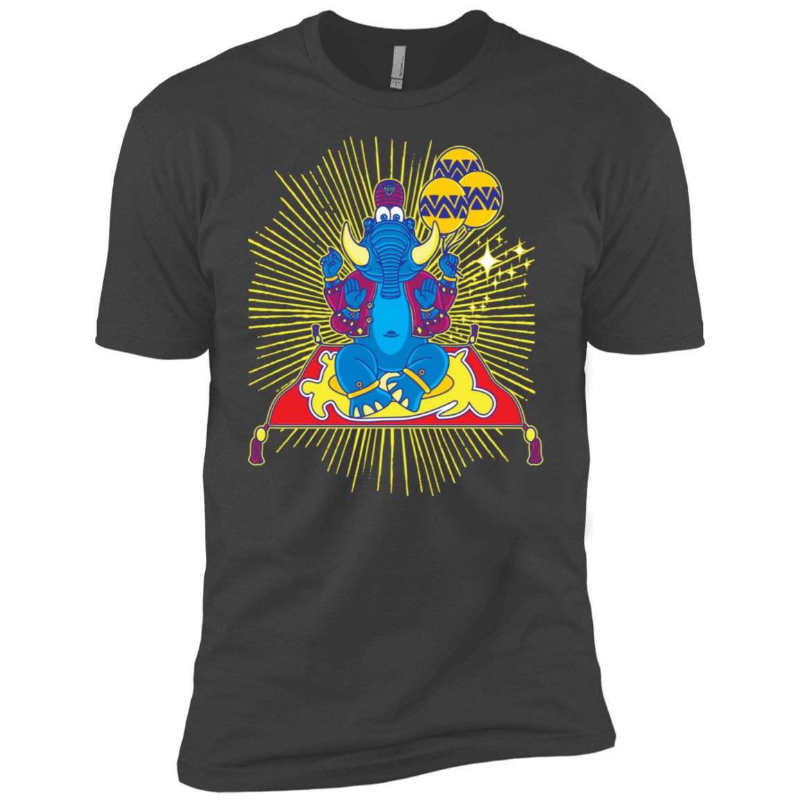 T-Shirts Heavy Metal / X-Small Elephant God Men's Premium T-Shirt