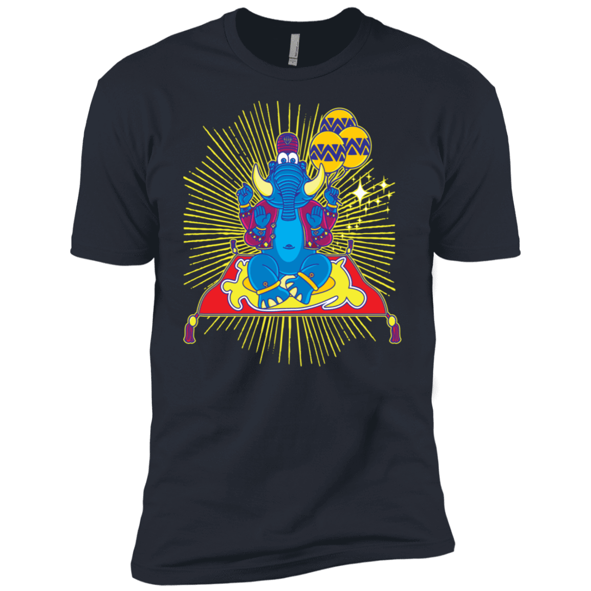 T-Shirts Indigo / X-Small Elephant God Men's Premium T-Shirt