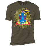 T-Shirts Military Green / X-Small Elephant God Men's Premium T-Shirt