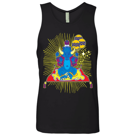 T-Shirts Black / S Elephant God Men's Premium Tank Top