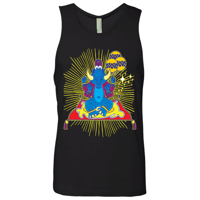 T-Shirts Black / S Elephant God Men's Premium Tank Top